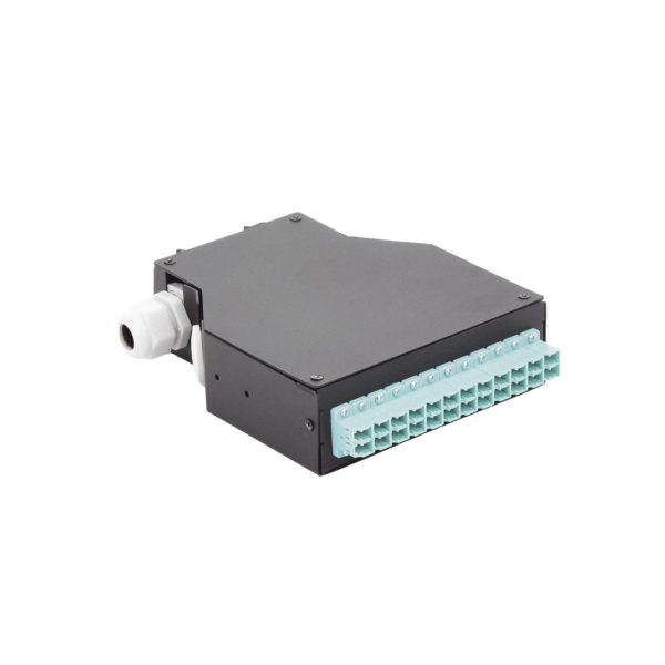 Distribuidor de Fibra Óptica para Riel Din, 12 Acopladores LC/UPC Duplex Multimodo con Charola de Empalme - Imagen 4