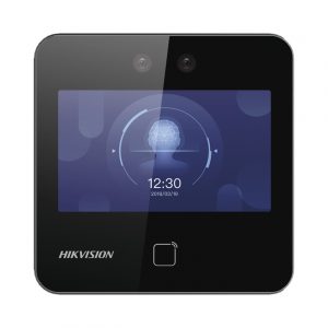 Terminal Min Moe WiFi / Touch de Reconocimiento Facial Ultra Rápido para ASISTENCIA y Control de ACCESO / 1500 Rostros y 3,000 tarjetas / Lee códigos QR / Videoportero / Detección de Cubrebocas / SIP estándar / HIK-IA