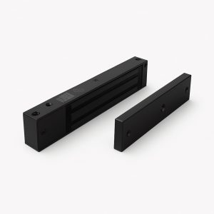 Chapa magnética 600 lbs con LED Ultra-brillante Color negro / Libre de Magnetismo Residual / Sensor de estado de la placa