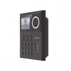 Terminal Min Moe WiFi con Batería de Respaldo / Administrable por Smartphone o Nube / Acceso y Asistencia / Huella, Facial y Tarjetas MIFARE / 500 rostros y 1,000 Huellas y Tarjetas / Detección de Cubrebocas / Hik-Connect Teams / HIK-IA
