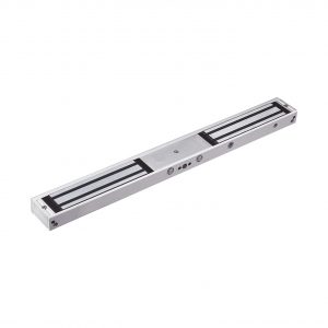 Chapa magnética Doble 600L lbs por lado con LED Ultra-brillante/ Libre de Magnetismo Residual / Sensor de estado de la placa