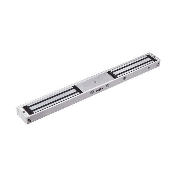 Chapa magnética Doble 600L lbs por lado con LED Ultra-brillante/ Libre de Magnetismo Residual / Sensor de estado de la placa