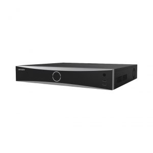 [Acusearch] NVR 12 megapíxel (4K) / 32 canales IP / 16 Puertos PoE+ / Reconocimiento Facial / AcuSense (Evita Falsas Alarmas) / 4 Bahías de Disco Duro / Switch PoE 300 mts / HDMI en 4K / Alarmas I/O