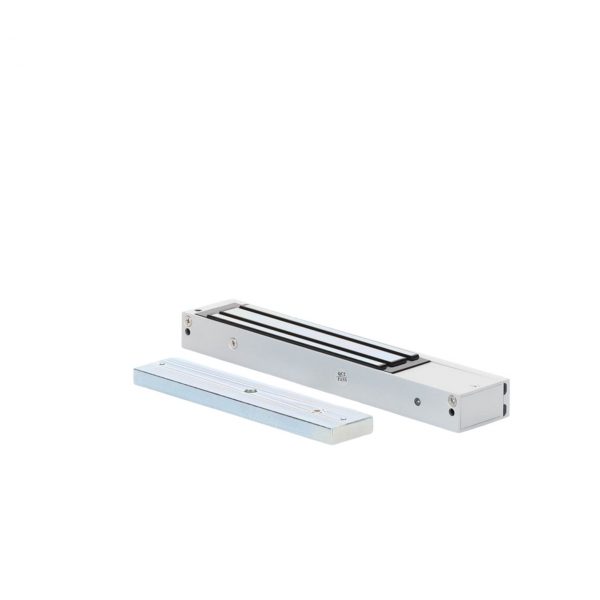 Chapa Magnética de 600 Lbs (272 Kg) / Montaje en Puerta Normal / Certificado CE / Uso en Interior / Magnetismo Anti-residual - Imagen 2
