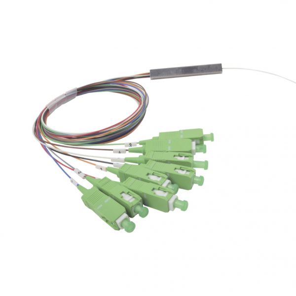 Splitter (Divisor Óptico) tipo PLC, de 1x8, conectores SC/APC de salida - Imagen 3