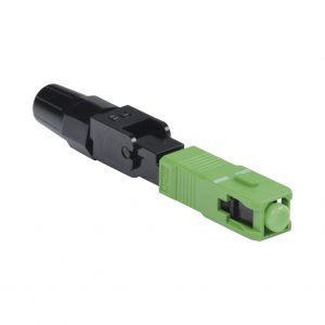 Conector Rápido de Instalación en Campo, Monomodo, SC/APC, pre-pulido, re-terminable, ideal para Aplicaciones FTTx