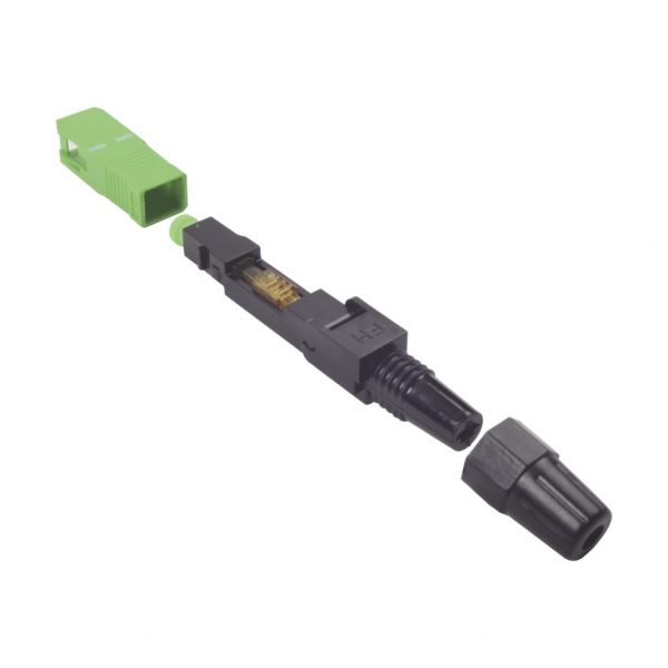 Conector Rápido de Instalación en Campo, Monomodo, SC/APC, pre-pulido, re-terminable, ideal para Aplicaciones FTTx - Imagen 2