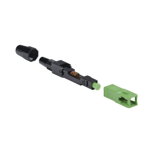 Conector Rápido de Instalación en Campo, Monomodo, SC/APC, pre-pulido, re-terminable, ideal para Aplicaciones FTTx - Imagen 3