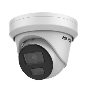 Turret IP 6 Megapíxel / Lente 2.8 mm / 40 mts IR / Exterior IP67 / Micrófono Integrado / DARKFHGITER / PoE / Alarmas y Audio I/O / ONVIF / Micro SD / 4 Analíticos: AcuSense, Deteccion Facial, Conteo de Personas por Cruce y Zona