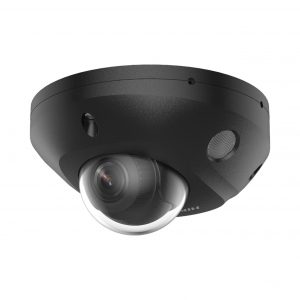 [Dual Light + 2 Micrófonos Integrados] Mini Domo IP 4 Megapíxel / Color Negro / Lente 2.8 mm / 30 mts Luz Blanca + 30 mts IR / ACUSENSE / Exterior IP67 / IK08 / WDR 120 dB / PoE / ONVIF / Alarmas I/O / Micro SD / ACUSEARCH