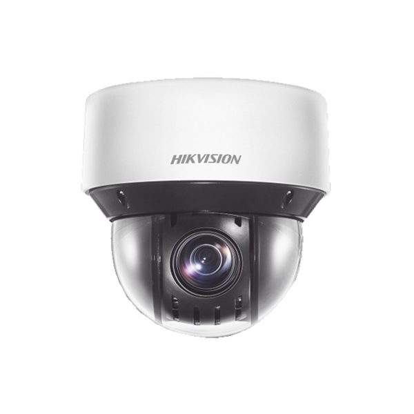 Mini Domo IP PTZ 2 Megapíxel / 25X Zoom / 50 mts Luz Infrarroja Inteligente (Visión Nocturna) / Autoseguimiento / WDR 120 dB / PoE+ / IP66 / Ultra Baja Iluminación / MicroSD