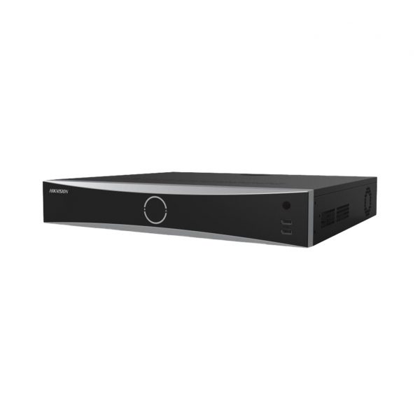[Acusearch] NVR 12 Megapíxel (4K) / 16 canales IP / AcuSense (Evita Falsas Alarmas) / Reconocimiento Facial / 4 Bahías de Disco Duro / HDMI en 4K / Alarmas I/O
