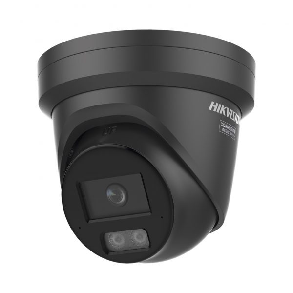 [Dual Light + ColorVu 3.0 + HikAI] Turret IP 6 Megapíxel / Lente 2.8 mm / 30 mts IR + Luz Blanca / 2 micrófonos Integrados / Exterior IP67 / WDR 130 dB / ACUSENSE 3.0 / Metal / NEMA 4X / ACUSEARCH