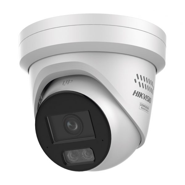 [Dual Light + ColorVu 3.0 + HikAI] Turret IP 8 Megapíxel / Lente 2.8 mm / 30 mts IR + Luz Blanca / 2 Microfonos Integrados / Exterior IP67 / Estrobo Azul y Rojo / WDR 130 dB / ACUSENSE 3.0 / Metal / NEMA 4X / ACUSEARCH