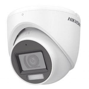 [Dual Light + ColorVu] Turret TURBOHD 2 Megapíxel (1080p) / Lente 2.8 mm / 30 mts IR + 20 mts Luz Blanca / Gran Angular 101° / Exterior IP67 / Micrófono Integrado / 4 Tecnologías / Metal