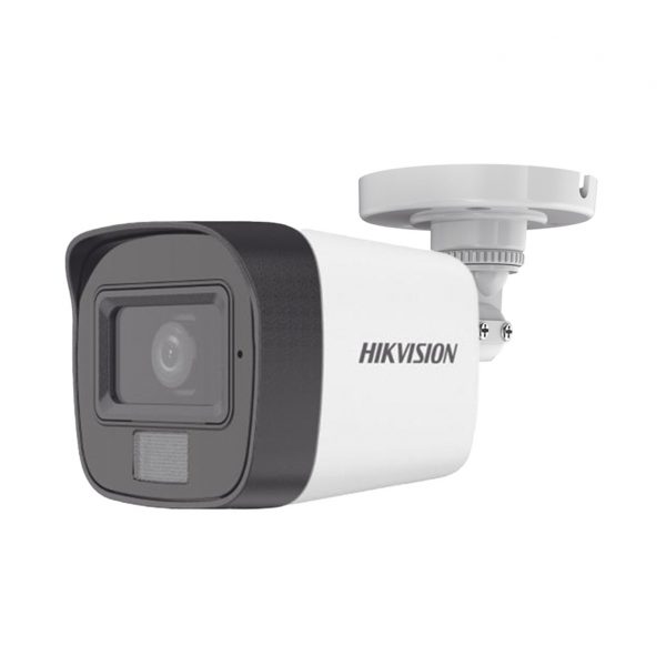 [Dual Light + ColorVu] Bala TURBOHD 2 Megapíxel (1080p) / Lente 2.8 mm / 30 mts IR EXIR + 20 mts Luz Blanca / Micrófono Integrado / Gran Angular 101° / Exterior IP67 / 4 Tecnologías