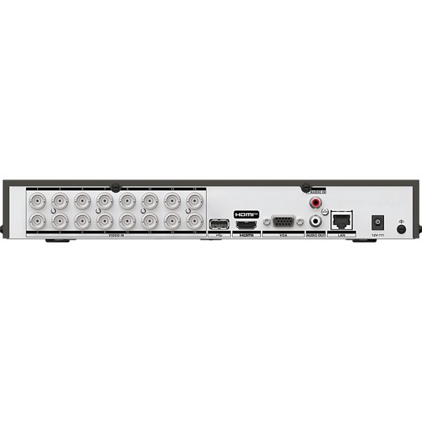 DVR 16 Canales TURBOHD + 16 Canales IP / 8 Megapíxel (4K) / Audio Bidireccional / ACUSENSE / Audio Bidireccional / 1 Bahía de Disco Duro / Salida de Video en Full HD / H.265+ - Imagen 4