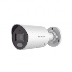 [Dual Light + ColorVu] Bala IP 4 Megapíxel / Lente 2.8 mm / 40 mts IR + 40 mts Luz Blanca / Micrófono Integrado / Exterior IP67 / WDR 130 dB / Video analíticos (Filtro de Falsas Alarmas) / Captura Facial / PoE / ACUSEARCH
