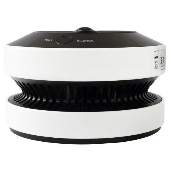 (HikFire) Mini Fisheye IP 4 Megapíxel con Detector de Humo Puntual / Autónomo / Entrada y Salida de Alarma / 15 mts IR / PoE / WDR 120 dB / Alarma de 85 dB / MicroSD 128GB / Compatible con Hik-Connect - Imagen 2