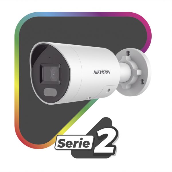 [Dual Light + ColorVu] Bala IP 4 Megapíxel / Lente 2.8 mm / 40 mts IR + 40 mts Luz Blanca / Micrófono Integrado / Exterior IP67 / WDR 130 dB / Video analíticos (Filtro de Falsas Alarmas) / Captura Facial / PoE / ACUSEARCH - Imagen 2