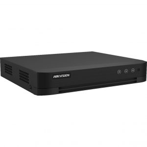 DVR 4 Canales TURBOHD + 4 Canales IP / 8 Megapíxel (4K) / Audio Bidireccional / ACUSENSE / 1 Bahía de Disco Duro / Salida de Video en Full HD / H.265+