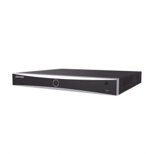 [Acusearch] NVR 12 Megapíxel (4K) / 32 canales IP / 16 Puertos PoE+ / Reconocimiento Facial / AcuSense (Evita Falsas Alarmas) / 2 Bahías de Disco Duro / HDMI en 4K / Alarmas I/O / 300 Metros PoE Modo Extendido