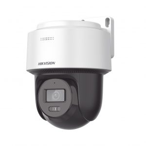 [FlexVu] Domo PTZ IP 4 megapíxel / Lente 4 mm / Dual Light (30 mts IR + 30 mts Luz Blanca) / Autoseguimiento en Humanos / PoE / IP66 / Micrófono y Bocina Integrado (Audio de Dos Vías) / Micro SD / Incluye Montaje de Pared o Techo /