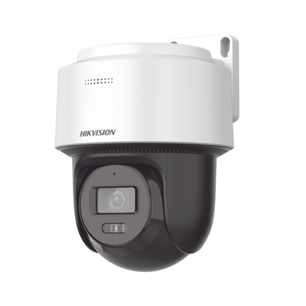 [FlexVu] Domo PTZ IP 4 megapíxel / Lente 4 mm / Dual Light (30 mts IR + 30 mts Luz Blanca) / Autoseguimiento en Humanos / PoE / IP66 / Micrófono y Bocina Integrado (Audio de Dos Vías) / Micro SD / Incluye Montaje de Pared o Techo /