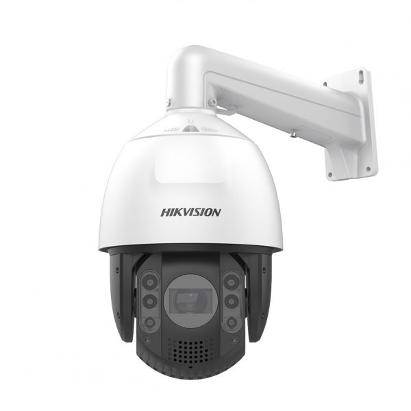 [ PROTECCIÓN ACTIVA] Domo PTZ IP 4 megapíxel / 25X Zoom / 200 mts IR / ACUSENSE (Evita Falsas Alarmas) / IP66 / IK10 / Alerta Audible y Luz Estroboscópica / Autoseguimiento 2.0 / Hi-PoE / DARKFIGHTER / Rapid Focus/ microSD