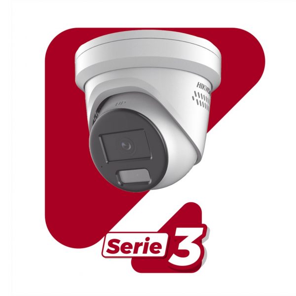 [ PROTECCIÓN ACTIVA] Turret IP 4 Megapíxel / Lente 2.8 mm / 40 mts IR / Exterior IP67 / Micrófono y Bocina Integrado (Audio de Dos Vías) / DARKFIGHTER / PoE / Luz Estroboscópica / ONVIF / Micro SD / 4 Analíticos - Imagen 2