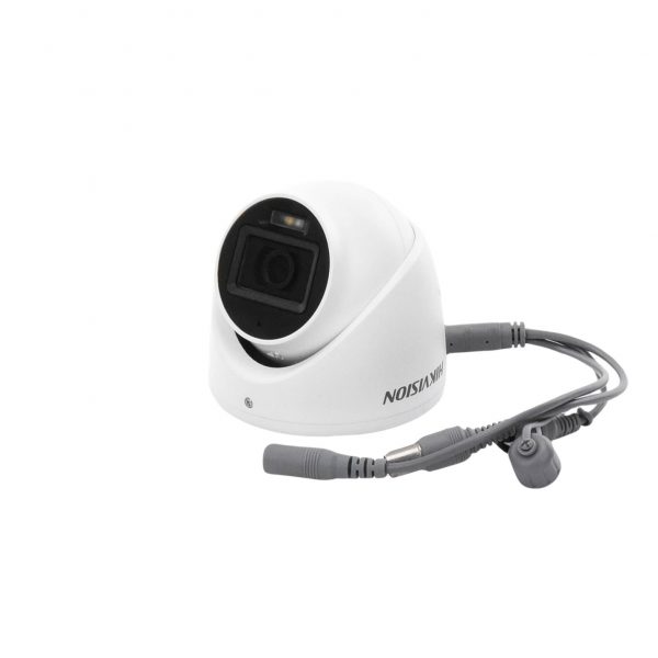 [Dual Light + ColorVu] Turret TURBOHD 3K (5 Megapíxel) / Lente 2.8 mm / 30 mts IR + 20 mts Luz Blanca / Gran Angular 104.9° / Exterior IP67 / Micrófono Integrado / dWDR / 4 Tecnologías / Metal - Imagen 2