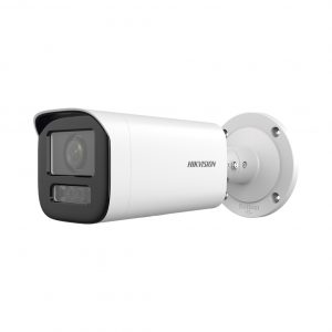 Bala IP 4 Megapíxel / Lente Motorizado 2.7 a 13.5 mm / Dual Light (50 mts IR + 50 mts Luz Blanca) / Exterior IP67 / WDR 120 dB / PoE / Micro SD