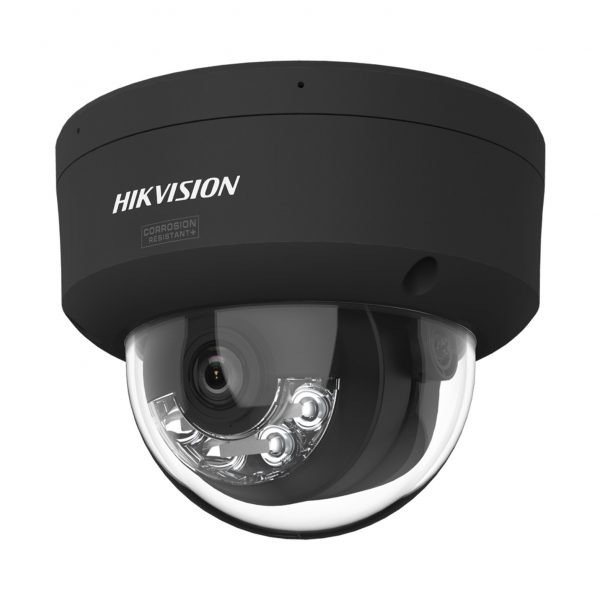 [Dual Light + ColorVu 3.0 + HikAI] Domo IP 6 Megapíxel / Lente 2.8 mm / 30 mts IR + Luz Blanca / 2 micrófonos Integrados / Exterior IP67 / WDR 130 dB / ACUSENSE 3.0 / Metal / NEMA 4X / ACUSEARCH