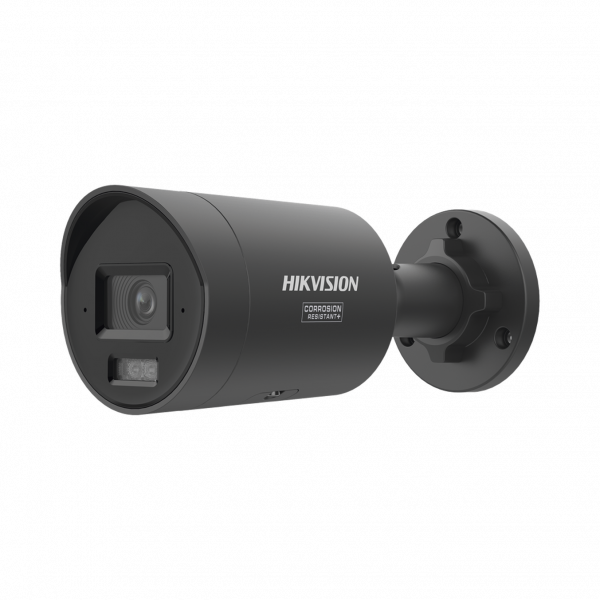 [Dual Light + ColorVu 3.0 + HikAI] Bala IP 6 Megapíxel / Lente 2.8 mm / 40 mts IR + Luz Blanca / 2 micrófonos Integrados / Exterior IP67 / WDR 130 dB / ACUSENSE 3.0 / Metal / NEMA 4X / ACUSEARCH