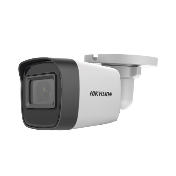 Bala TURBOHD 5 Megapíxel / Lente 2.8 mm / 4 Tecnologías (TVI / AHD / CVI / CVBS) / 30 mts SMART IR EXIR / Exterior IP67 / dWDR / Metal