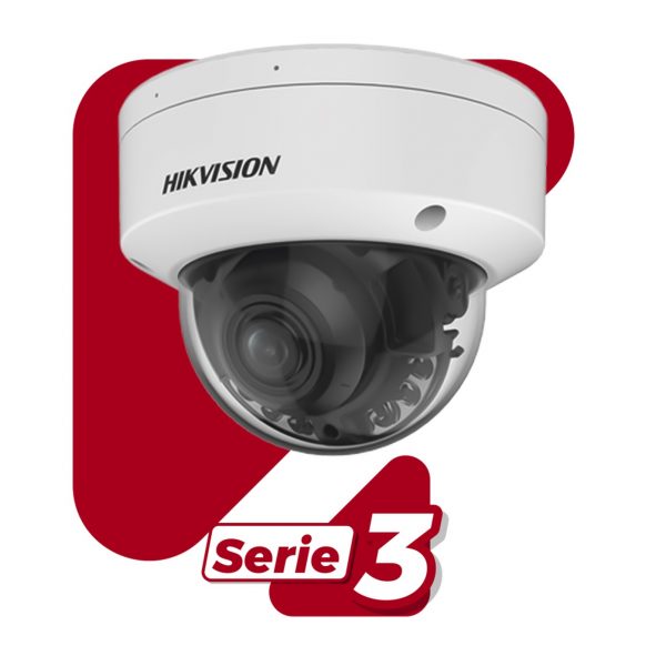Domo IP 4 Megapíxel / Lente Motorizado 2.7 - 13.5 mm / Dual Light (40 mts IR + 40 mts Luz Blanca) / Exterior IP67 / WDR 130 dB / PoE + / AcuSense / MicroSD - Imagen 2