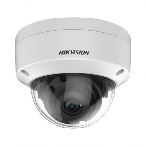 Domo TURBOHD 2 Megapíxel (1080p) / Lente 2.8 mm / 30 mts IR EXIR / TVI-AHD-CVI-CVBS / IK10 / IP67 / WDR 120 dB / Ultra Baja Iluminación / Metal