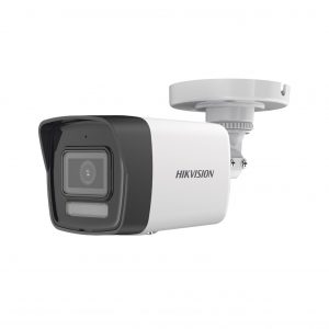 [Dual Light + ColorVu] Bala TURBOHD 3K (5 Megapíxel) / Lente 2.8 mm / 30 mts IR + 20 mts Luz Blanca / Gran Angular 104.9° / Exterior IP67 / Micrófono Integrado / dWDR / 4 Tecnologías / Metal