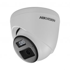 [Audio Bidireccional + Dual Light + ColorVu] Turret TURBOHD 3k (5 Megapíxel) / Lente 2.8 mm / 40 mts IR EXIR + 40 mts Luz Blanca / Micrófono y Bocina Integrado / Exterior IP67 / dWDR