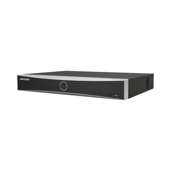 [Acusearch] NVR 12 Megapíxel (4K) / 8 canales IP / 8 Puertos PoE+ / Reconocimiento Facial / AcuSense (Evita Falsas Alarmas) / 1 Bahías de Disco Duro / HDMI en 4K / 300 Metros PoE Modo Extendido