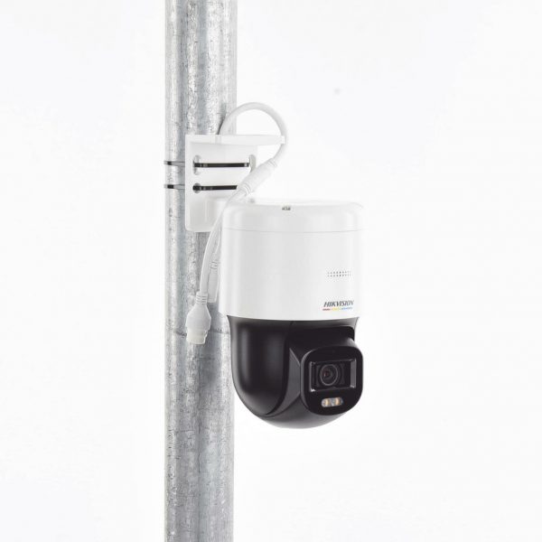 Domo PTZ IP 4 Megapíxel / Lente 4 mm / Luz Blanca 30 mts / dWDR / PoE / IP66 / Micrófono y Bocina Interconstruido / Micro SD / Incluye Montaje de Pared y Techo - Imagen 3
