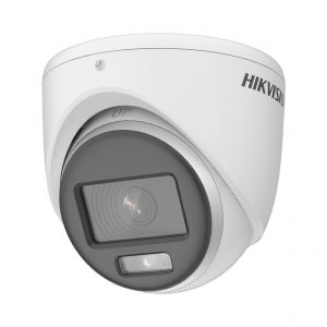 [Dual Light + ColorVu] Turret TURBOHD 2 Megapíxel (1080p) / Lente 2.8 mm / 20 mts IR + 20 mts Luz Blanca / Gran Angular 105° / Exterior IP67 / Micrófono Integrado / dWDR / 4 Tecnologías / Metal