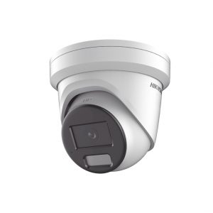 [Dual Light + ColorVu] Turret IP 8 Megapíxel / Lente 2.8 mm / 40 mts IR + 40 mts Luz Blanca / micrófono Integrado / Exterior IP67 / WDR 130 dB / Video analíticos (Filtro de Falsas Alarmas) / Captura Facial / ACUSEARCH