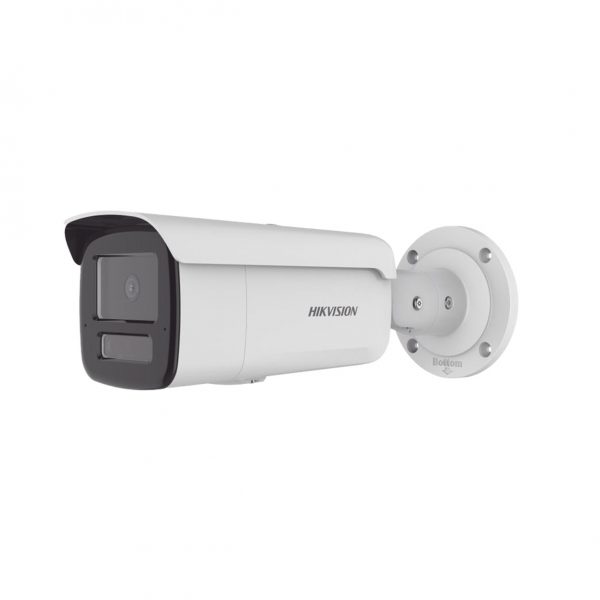 [Dual Light + 2 Micrófonos Integrados] Bala IP 4 Megapíxel / Lente 2.8 mm / 80 mts IR + 80 mts Luz Blanca / ACUSENSE / Exterior IP67 / IK10 / WDR 120 dB / PoE / Micro SD / ACUSEARCH