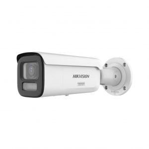 [Dual Light + ColorVu 3.0 + HikAI] Bala IP 8 Megapíxel / Lente Mot. 2.8 a 12 mm / 60 mts IR + Luz Blanca / Exterior IP67 / WDR 130 dB / ACUSENSE 3.0 / Metal / NEMA 4X / ACUSEARCH