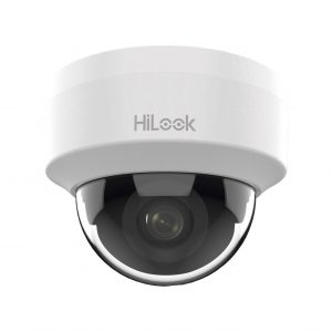HiLook Series / Domo IP 2 Megapíxel (1080p) / Lente 2.8 mm (Gran Angular) / 20 mts IR / Interior / PoE / dWDR / H.265+ / ONVIF