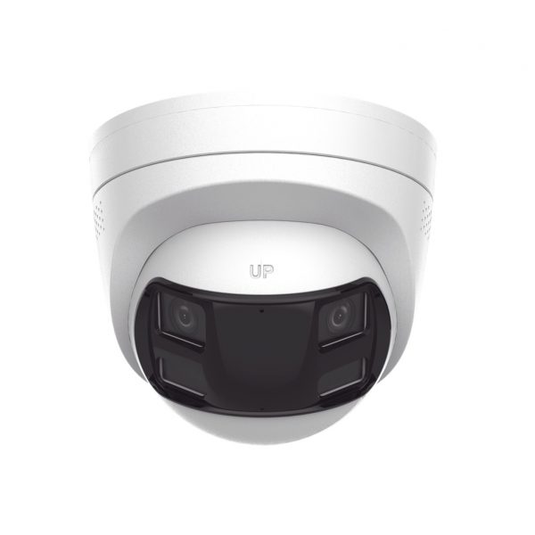 [Dual Light] Turret IP 8 Megapíxel / Imagen Panorámica 180°/ PoE / Micrófono y Bocina Integrado / Exterior IP67 / Audio Bidireccional / Alarma Visual y Auditiva Integrada / Smart Supplement Light / Micro SD 512 GB - Imagen 3