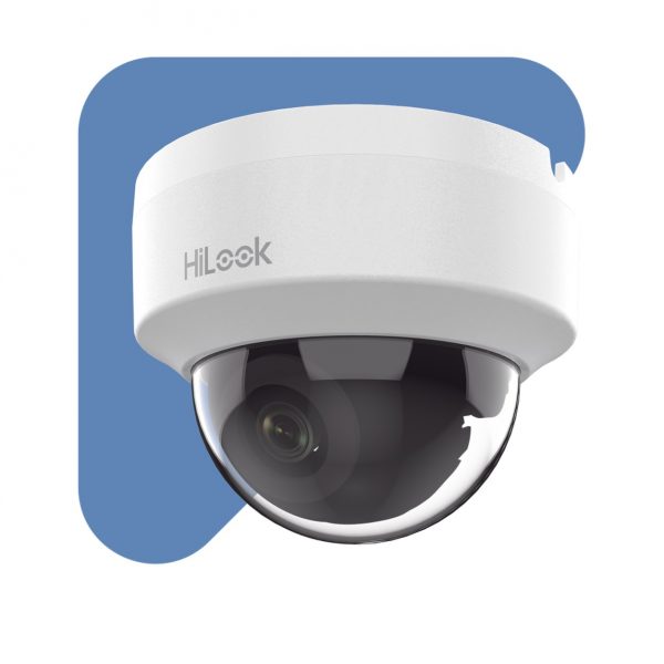 HiLook Series / Domo IP 4 Megapíxel / Lente 2.8 mm (Gran Angular) / 20 mts IR / Interior / PoE / dWDR / H.265+ / ONVIF - Imagen 2