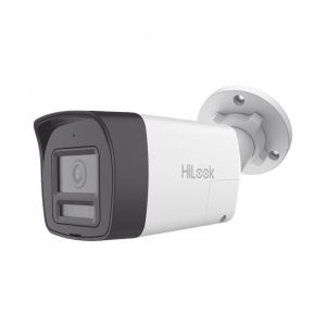 [Audio Bidireccional + Dual Light + ColorVu] Bala TURBOHD 2 Megapíxel (1080p) / Lente 2.8 mm / 30 mts IR EXIR + 20 mts Luz Blanca / Micrófono y Bocina Integrado / Exterior IP67 / Metal / dWDR