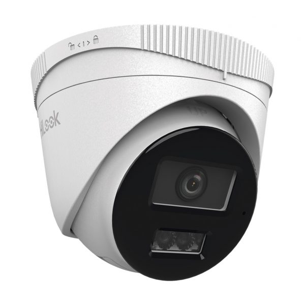 [Dual Light] Turret IP de 2 Megapíxel / Lente 2.8 mm / Ángulo de visión 101° / 20 mts IR + 15 mts Luz Blanca / Micrófono Integrado / ACUSENSE Lite / Exterior IP67 / PoE / dWDR / H.265+ / ONVIF - Imagen 2